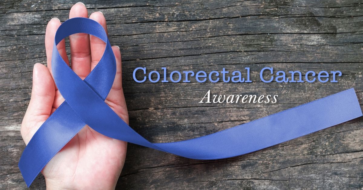 colon cancer symptoms awareness ribbon